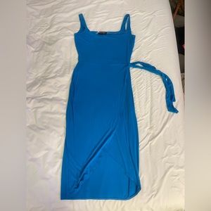 Blue See You Monday dress